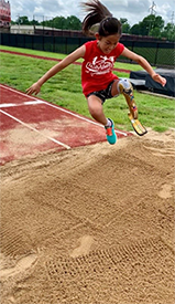 Long jump photo