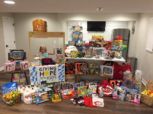 These toys and over $4000 cash were donated in 2019!